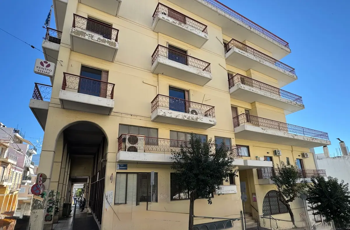 Φωτογραφία εξωτερικού χώρου Κέντρου Υγείας Άνω Πόλης Πατρών